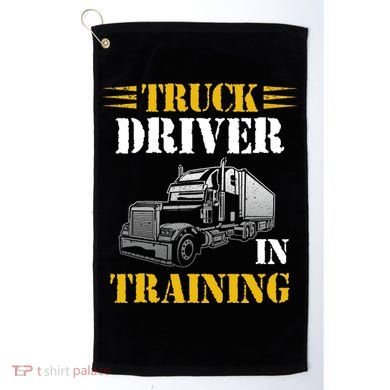 Truck Driver In Training Golf Towel