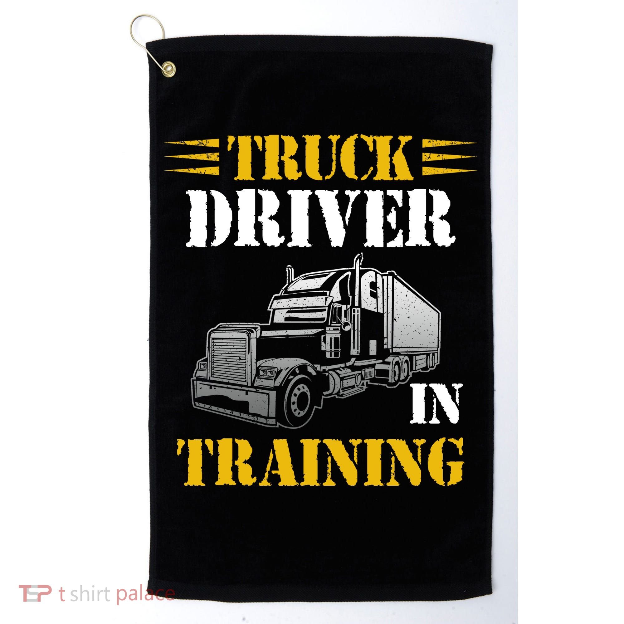 Truck Driver In Training Golf Towel