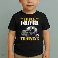 Truck Driver In Training Toddler T-Shirt thumb 2