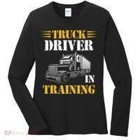 Truck Driver In Training Women's Long Sleeve Shirt thumb 0