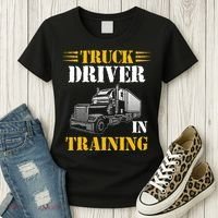 Truck Driver In Training Women's T-Shirt thumb 3