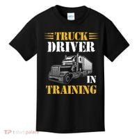 Truck Driver In Training Kids T-Shirt thumb 0