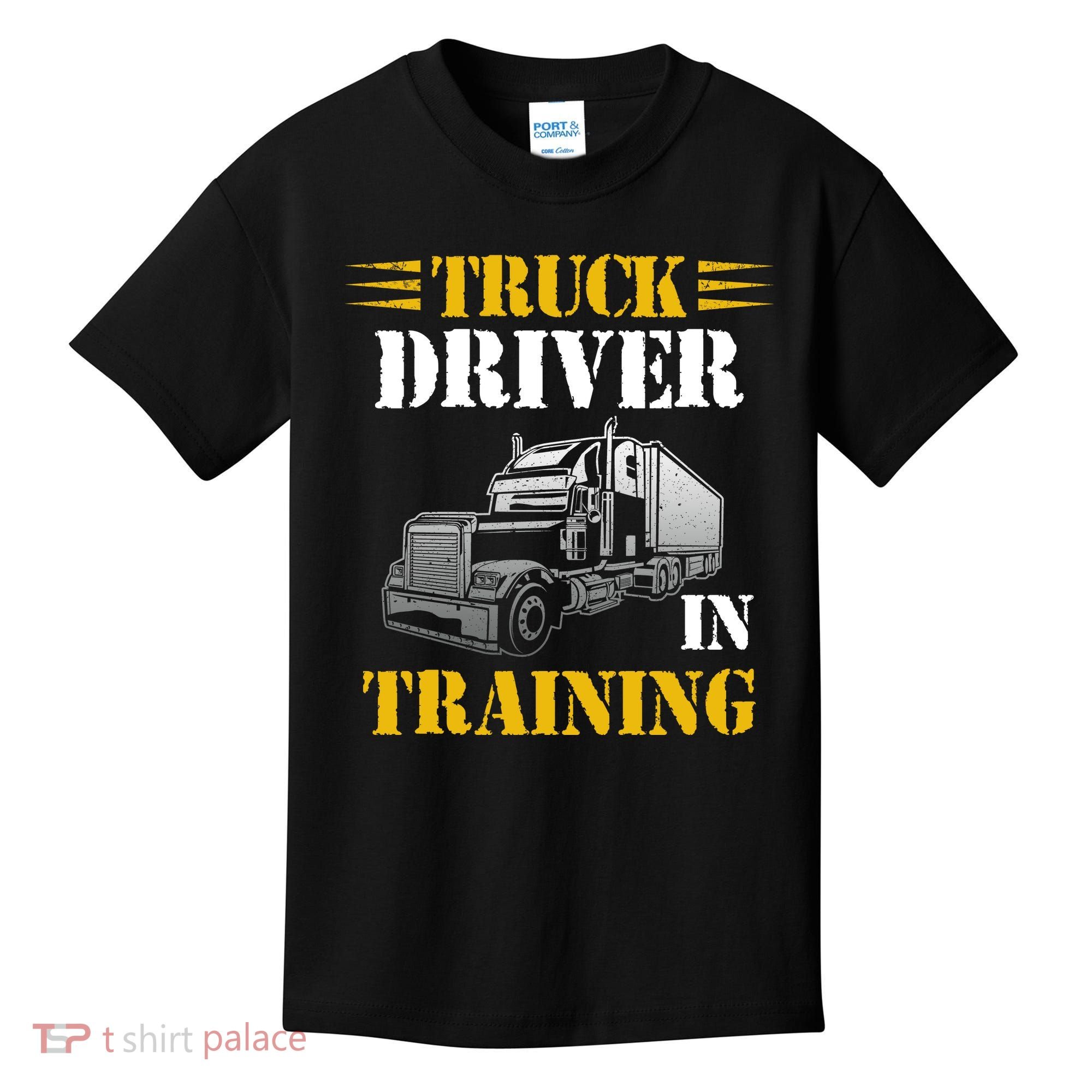 Truck Driver In Training Kids T-Shirt