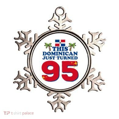 This Dominican Just Turned 95 - Dominicano 95th Birthday Ornament