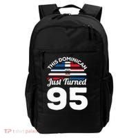 This Dominican Just Turned 95 Dominicano 95th Birthday Backpack thumb 0