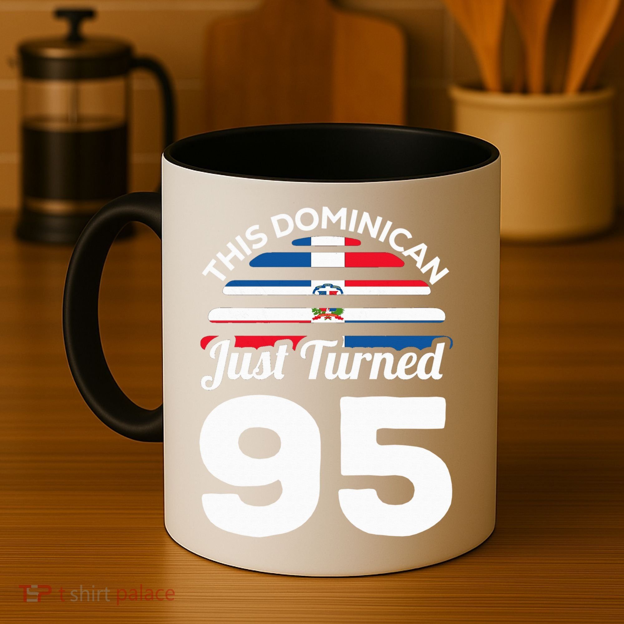 This Dominican Just Turned 95 Dominicano 95th Birthday Coffee Mug