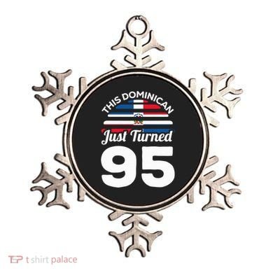 This Dominican Just Turned 95 Dominicano 95th Birthday Ornament