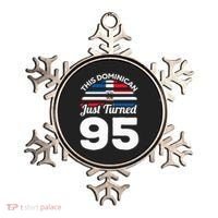 This Dominican Just Turned 95 Dominicano 95th Birthday Ornament thumb 0