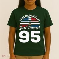 This Dominican Just Turned 95 Dominicano 95th Birthday T-Shirt thumb 4