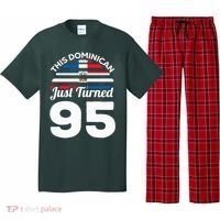 This Dominican Just Turned 95 Dominicano 95th Birthday Pajama Set thumb 0