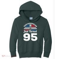 This Dominican Just Turned 95 Dominicano 95th Birthday Kids Hoodie thumb 0