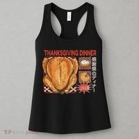 Thanksgiving Dinner Japanese Women's Tank Top thumb 3