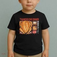 Thanksgiving Dinner Japanese Toddler T-Shirt thumb 2