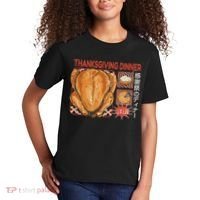 Thanksgiving Dinner Japanese Kids T-Shirt thumb 2