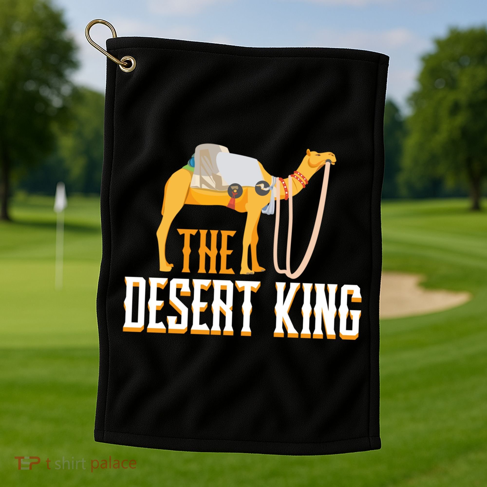 The Desert King Desert Animal Camel Meaningful Gift Golf Towel