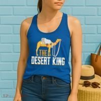 The Desert King Desert Animal Camel Meaningful Gift Women's Tank Top thumb 2