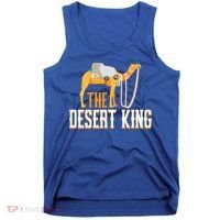 The Desert King Desert Animal Camel Meaningful Gift Tank Top thumb 0