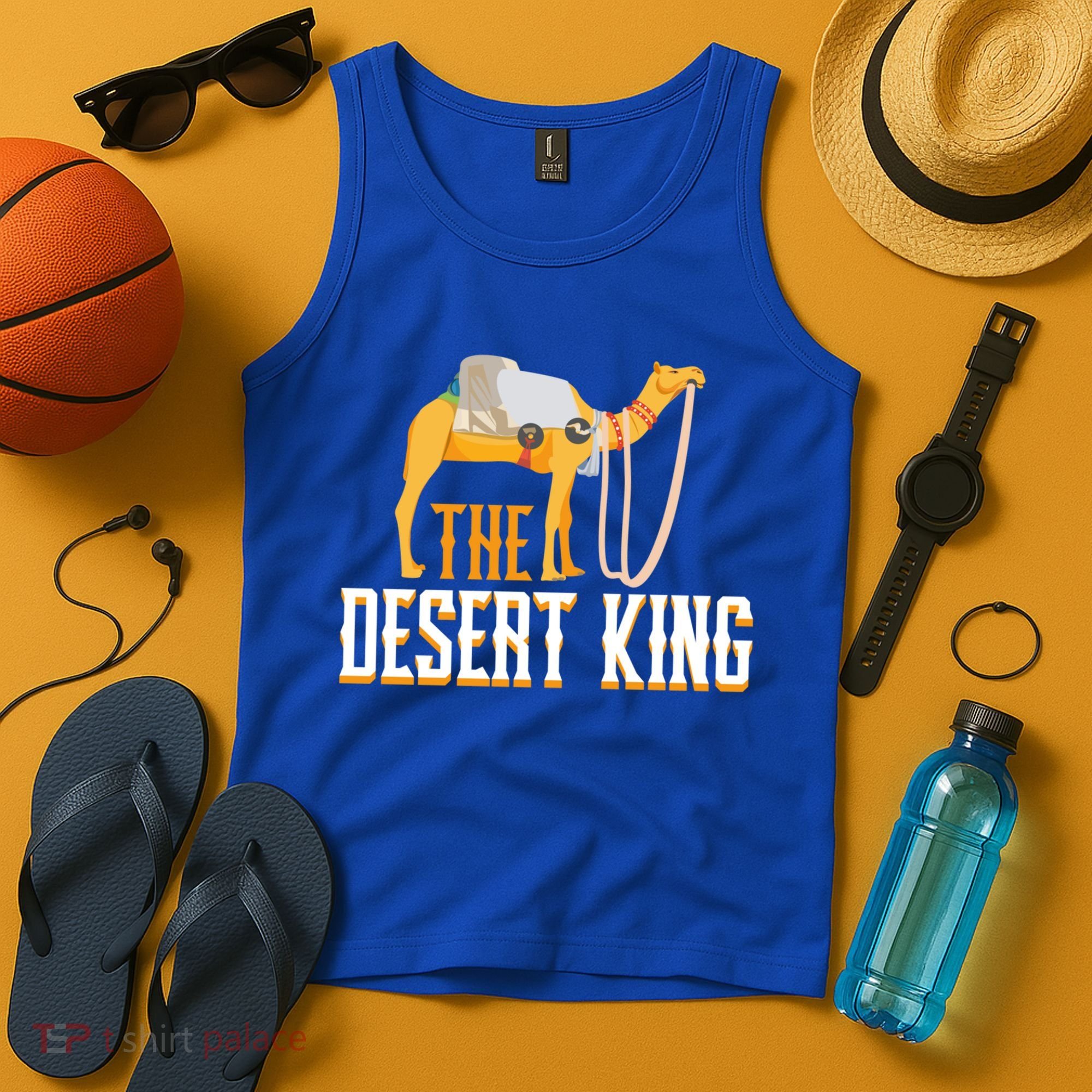 The Desert King Desert Animal Camel Meaningful Gift Tank Top