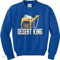 The Desert King Desert Animal Camel Meaningful Gift Kids Sweatshirt thumb 0