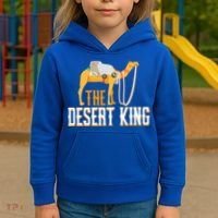 The Desert King Desert Animal Camel Meaningful Gift Kids Hoodie thumb 3