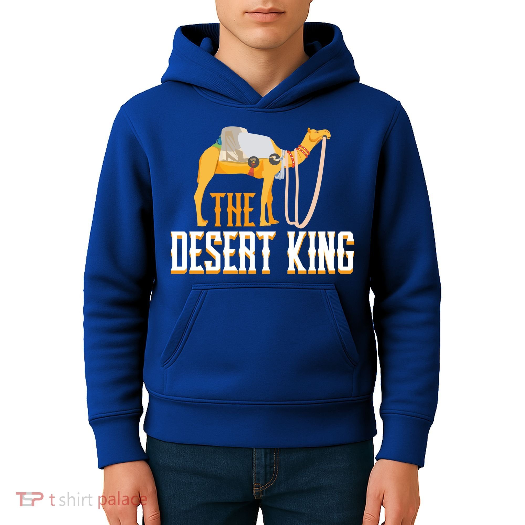 The Desert King Desert Animal Camel Meaningful Gift Kids Hoodie
