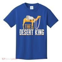 The Desert King Desert Animal Camel Meaningful Gift Kids T-Shirt thumb 0