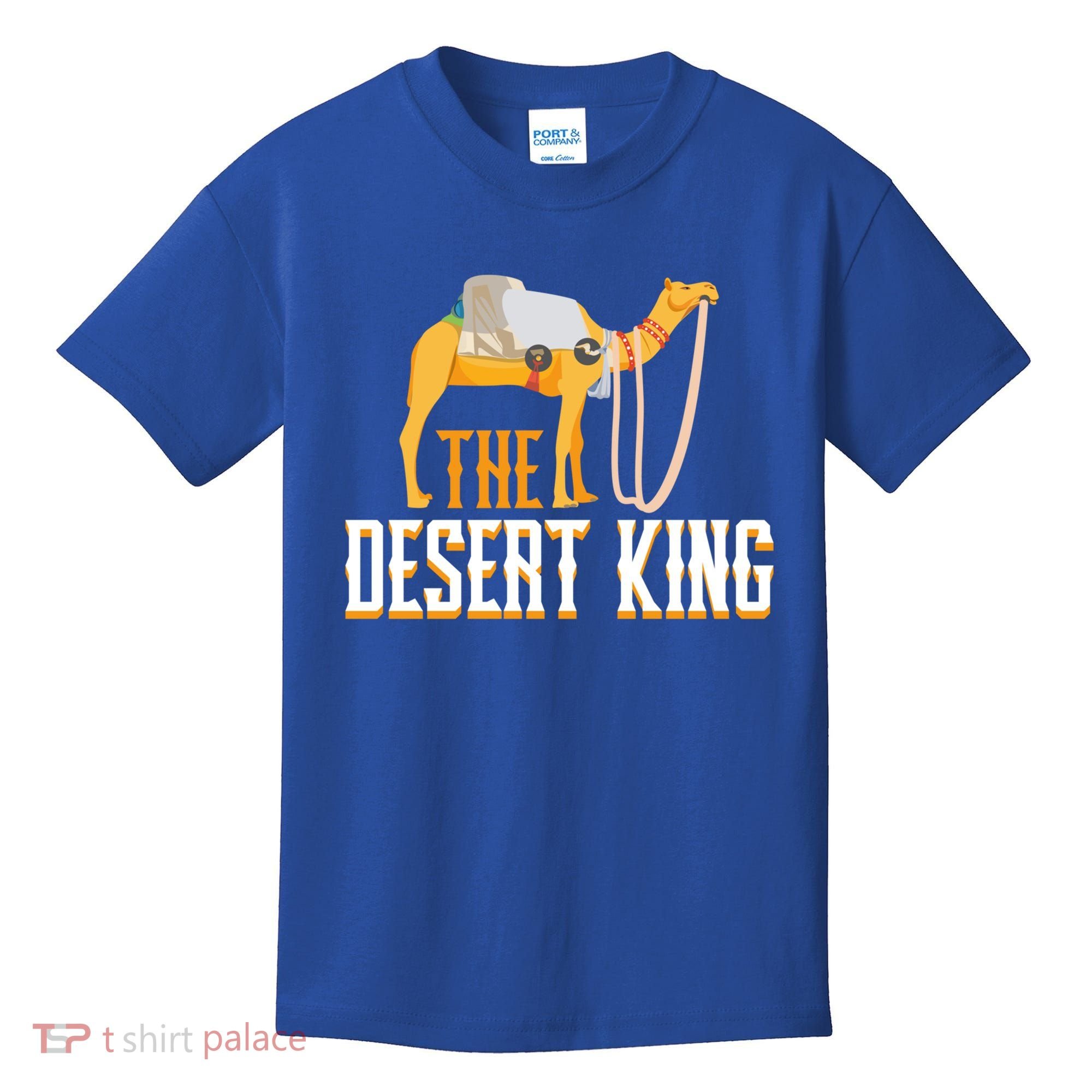 The Desert King Desert Animal Camel Meaningful Gift Kids T-Shirt