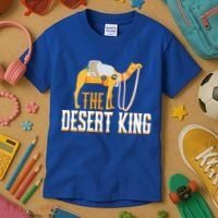 The Desert King Desert Animal Camel Meaningful Gift Kids T-Shirt thumb 3