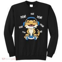 Tiny Dinosaur Kawaii Gamer Bearded Dragon Lover Sweatshirt thumb 0