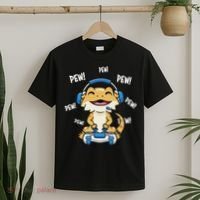 Tiny Dinosaur Kawaii Gamer Bearded Dragon Lover T-Shirt thumb 2