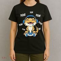 Tiny Dinosaur Kawaii Gamer Bearded Dragon Lover T-Shirt thumb 4