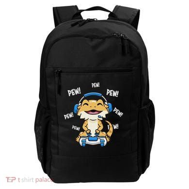 Tiny Dinosaur Kawaii Gamer Bearded Dragon Lover Backpack