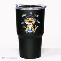 Tiny Dinosaur Kawaii Gamer Bearded Dragon Lover Tumbler thumb 0