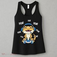 Tiny Dinosaur Kawaii Gamer Bearded Dragon Lover Women's Tank Top thumb 3