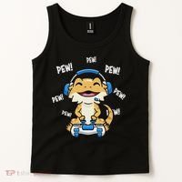 Tiny Dinosaur Kawaii Gamer Bearded Dragon Lover Tank Top thumb 2