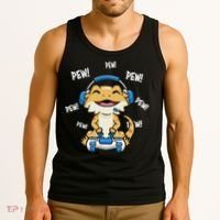 Tiny Dinosaur Kawaii Gamer Bearded Dragon Lover Tank Top thumb 3