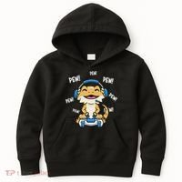Tiny Dinosaur Kawaii Gamer Bearded Dragon Lover Kids Hoodie thumb 0
