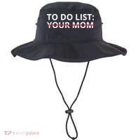 To Do List Your Mom Funny Meme Bucket Hat thumb 0