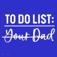 To Do List Your Dad Funny Father Day Gift Polo thumb 2