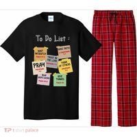 To Do List Christian Bible Verse Quote Pajama Set thumb 0