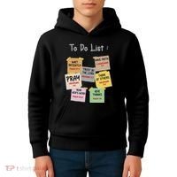 To Do List Christian Bible Verse Quote Kids Hoodie thumb 4
