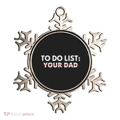 To Do List Your Dad Ornament