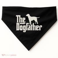 The Dogfather Labrador Funny Dog Owner USA-Made Doggie Bandana thumb 0