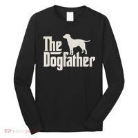 The Dogfather Labrador Funny Dog Owner Long Sleeve Shirt thumb 0