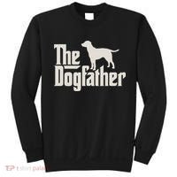 The Dogfather Labrador Funny Dog Owner Sweatshirt thumb 0