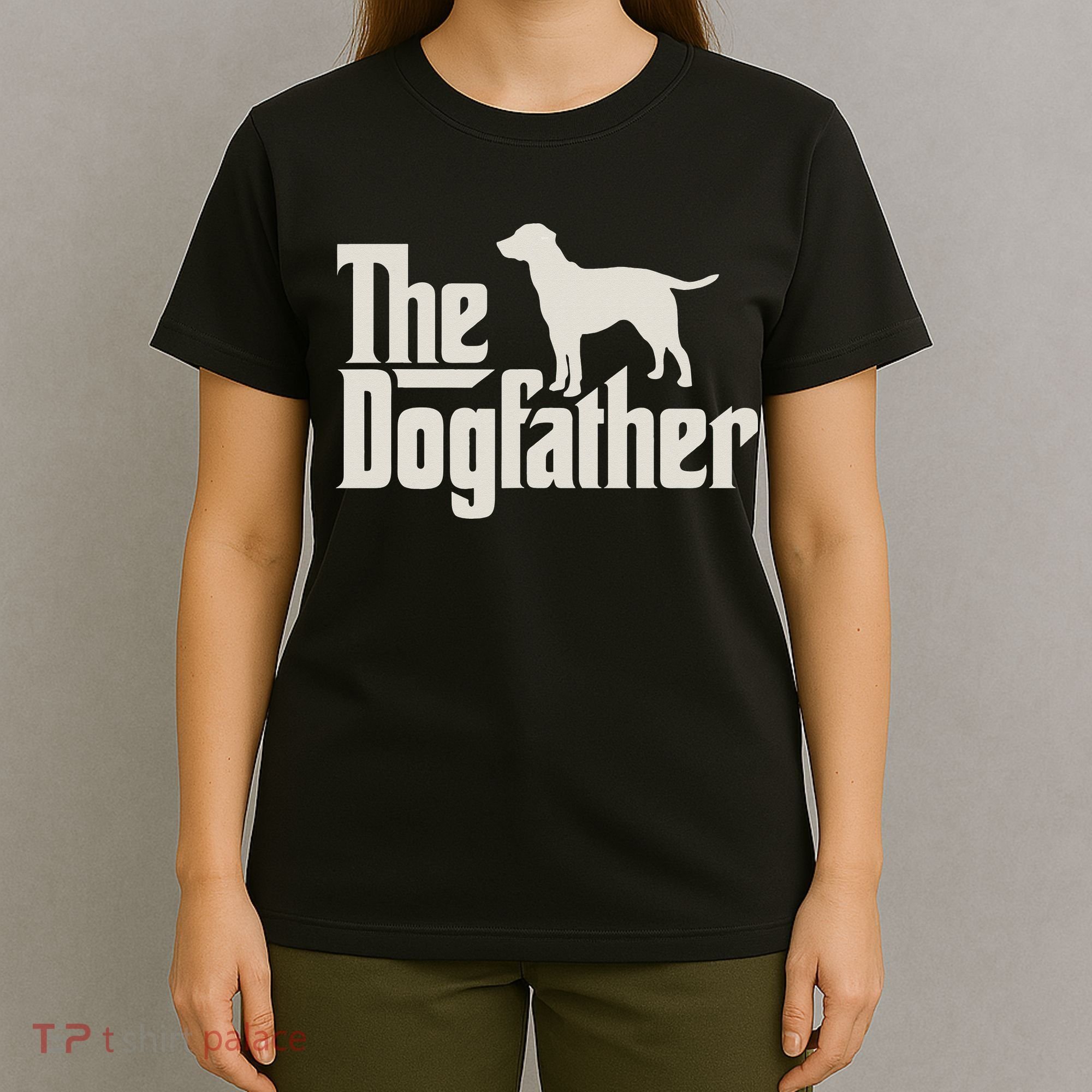 The Dogfather Labrador Funny Dog Owner T-Shirt