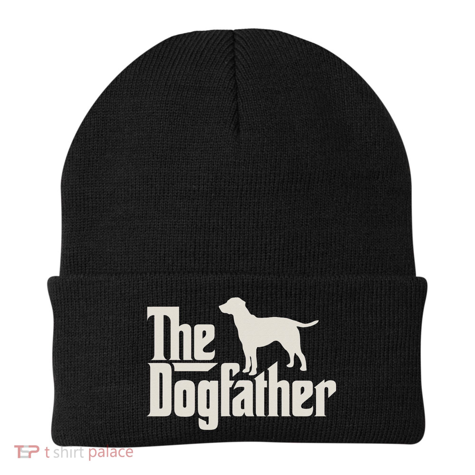 The Dogfather Labrador Funny Dog Owner Beanie