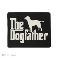 The Dogfather Labrador Funny Dog Owner Mousepad thumb 0