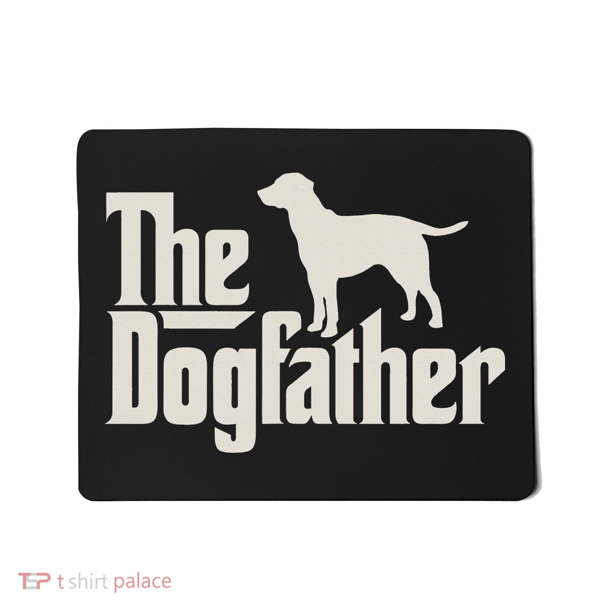 The Dogfather Labrador Funny Dog Owner Mousepad