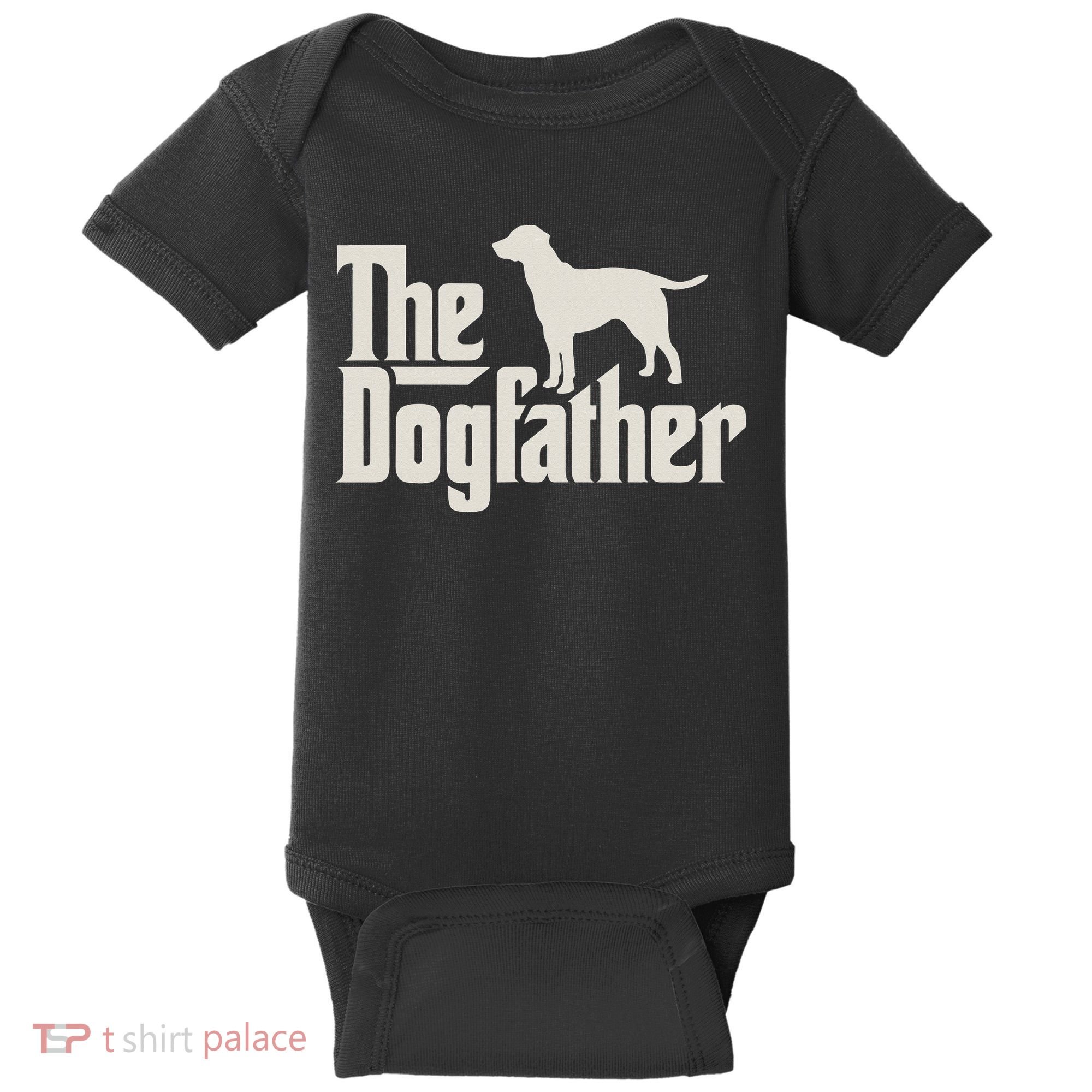 The Dogfather Labrador Funny Dog Owner Baby Bodysuit